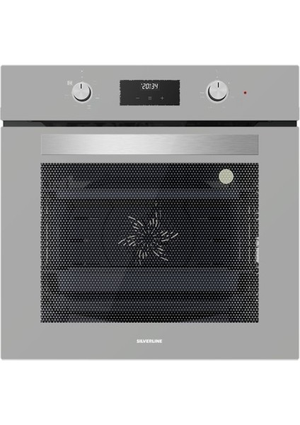 BO6502S02 - CS5335S01 - 3457 Soho 60 Gri Cam Ankastre Set