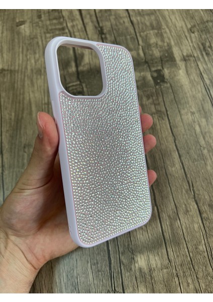 Apple iPhone 11 Taşlı Silikon Kılıf Parlak Şık Kapak Voyoston