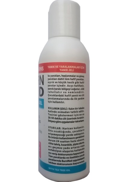 Tto 118 ml Jel ( Burn Med Gel Ev, Tekne, Kamp, Restaurant, Tersane, Atölye, Ilkyardım Çantası İçin) modelleri