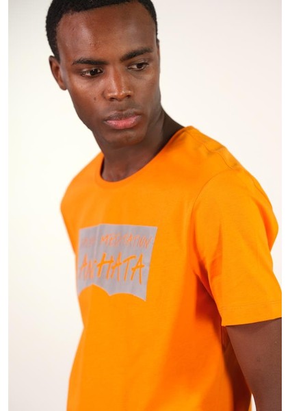 Erkek Bisiklet Yaka Tişört Y22344401801