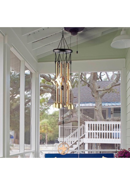 Sinek Kuşu Tasarımlı Rüzgar Çanı Feng Shui fırsatları