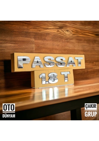 Volkswagen "passat 1.8t" Yazı Takım 1.8 Yazı 1.8 Bagaj Yazısı--Passat Yazı