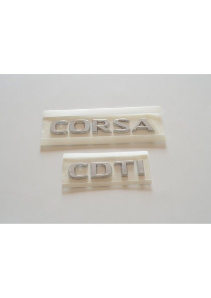 'corsa Cdti' Bagaj Yazısı 177447 (Corsa D)
