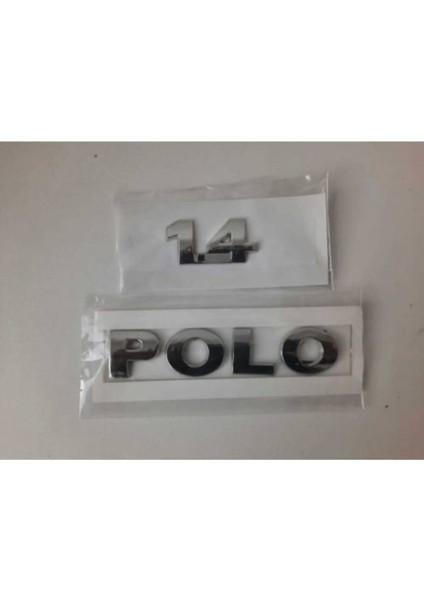 Polo 1.4 Bagaj Yazısı 2 Adet -Yüksek Kalite
