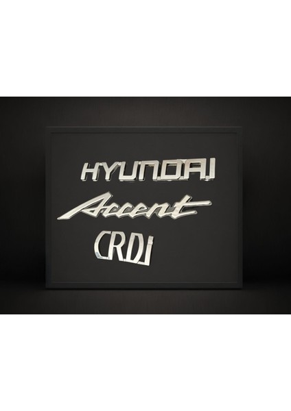 Hyundai Accent Admira Kasa 3lü Takım Orijinal Boyut