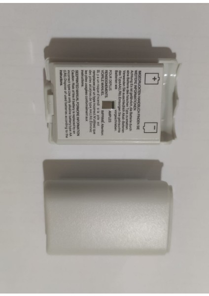 Xbox 360 Kol / Kumandauyumlu Pil Kapağı / Yuvası Beyaz