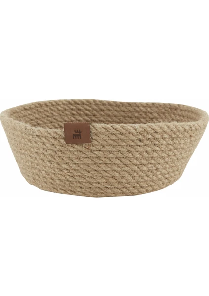 Karaca Home Alba Jute Yuvarlak Dekoratif Tabak 25 cm