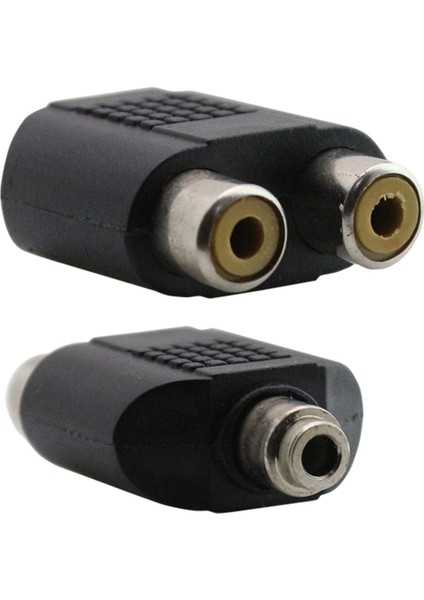Dişi Stereo Rca Dişi Çevirici 2x Rca Dişi Aux Dişi Jack 3.5 mm Dişi 2 Rca Dişi Jack