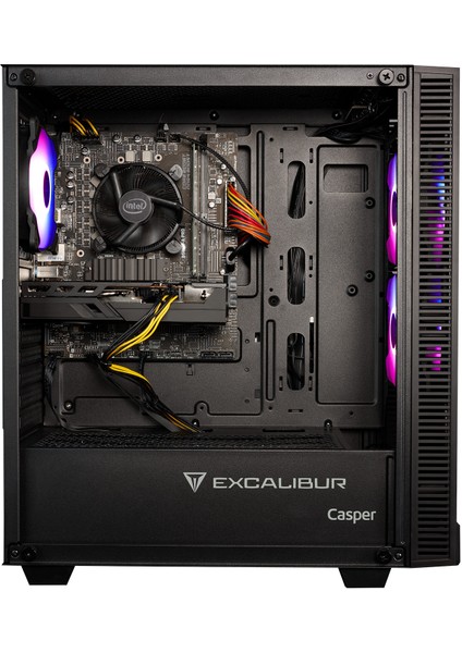 Excalibur E65H.124F-8V50X-0FC Intel Core i5-12400F 8GB RAM 500GB NVME SSD RTX 3050 Freedos