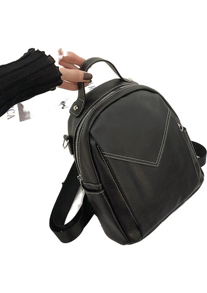 Moda Yumuşak Deri Seyahat Sırt Çantası (Yurt Dışından)