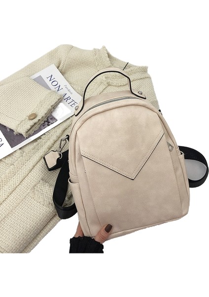 Moda Yumuşak Deri Seyahat Sırt Çantası (Yurt Dışından)