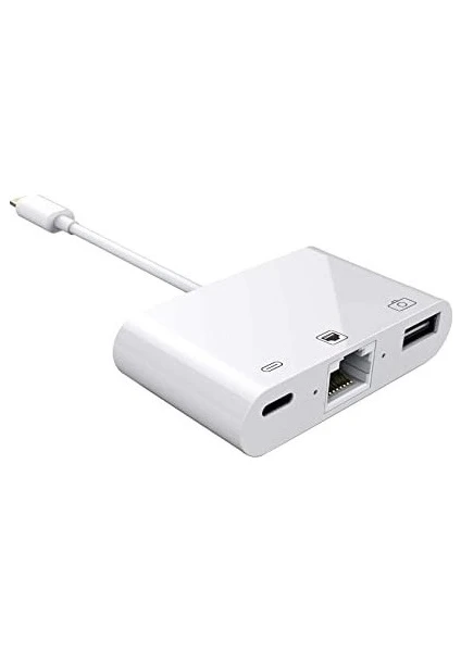 Blue Wings Apple Iphone/ipad Lightning To Ethernet RJ45 Dönüştürücü Adaptörü