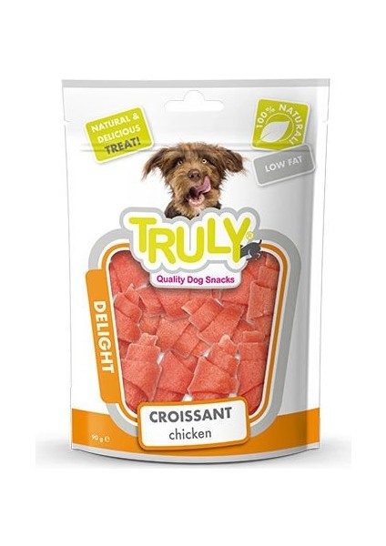 Kruvasan ve Tavuklu Yumuşak Köpek Ödülü Maması 90 gr