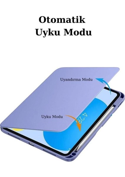 iPad 10.9 inç 10.Nesil 2022 Lüx 360° Dönebilen Standlı Kalemlikli Kılıf modelleri