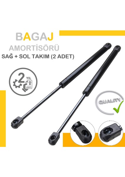 Opel Astra H Sedan Sağ + Sol Bagaj Amortisörü Takımı 2004--2010