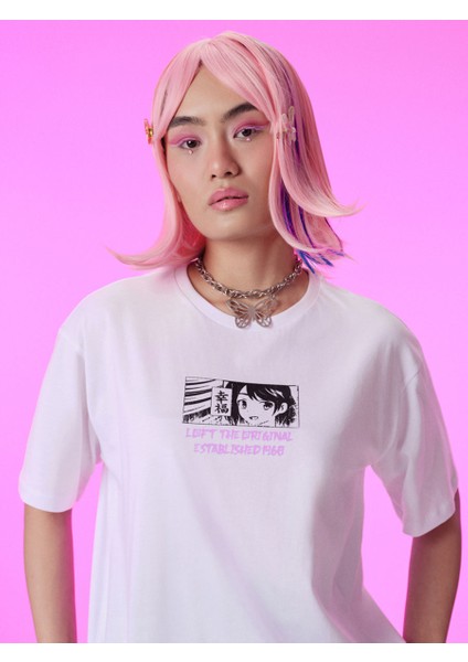 Loose Fit Bayan Tshirt K.kol