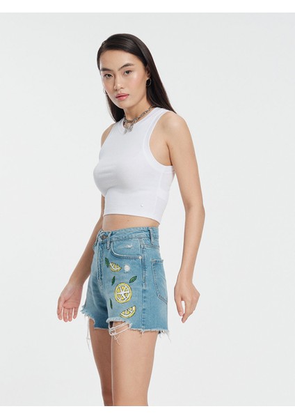 Regular Fit Bayan Şort fiyatları