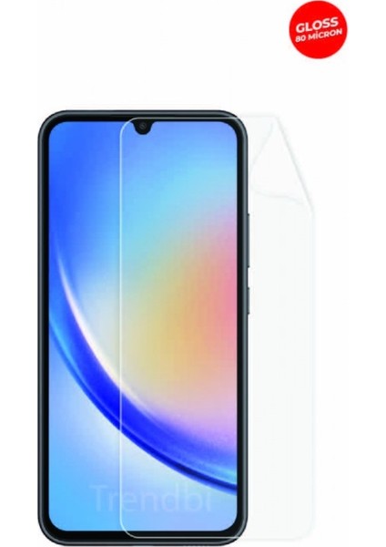Samsung Galaxy A34 Ekran Koruyucu Tam Kaplayan Esnek Hd Film