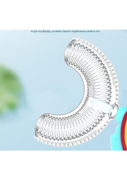 Saf Manuel Çocuk U-Şekilli Diş Fırçası Silikon Bebek Ağzı U-Şekilli Diş Fırçası Seti ile (Yurt Dışından) fiyatları