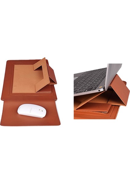 Laptop Çantası 15.6 Sevimli Stand Çantası Taşınabilir Erkekler ve Kadınlar Suya Dayanıklı (Yurt Dışından)