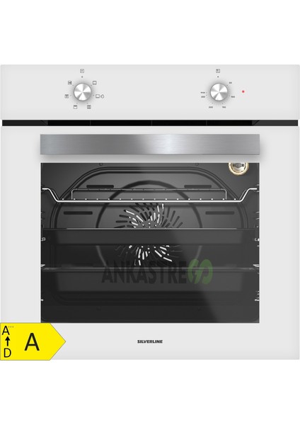 BO6501W01 - CS5349W01 - 3420 Classy 60 Beyaz Cam Ankastre Set fırsatları