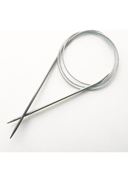 Telli Misinalı 100 cm No:3.00 mm Örgü Şişi