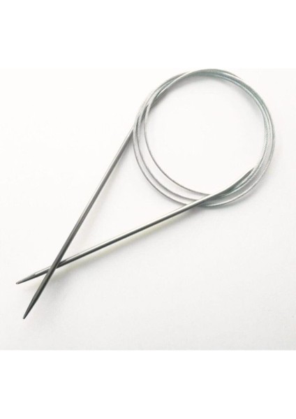 Telli Misinalı 100 cm No:6.00 mm Örgü Şişi
