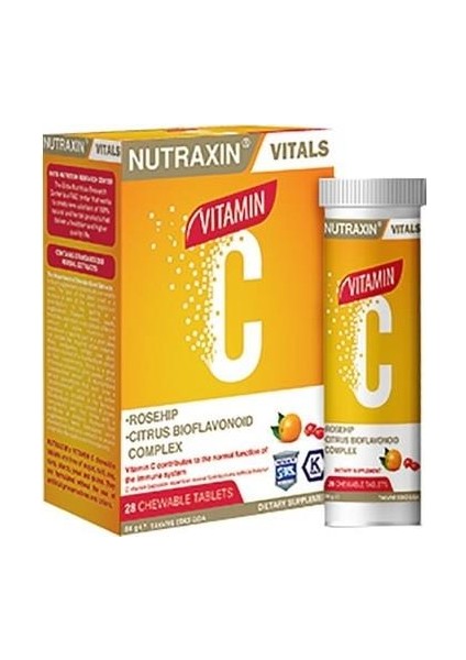 C Vitamini 28 Çiğnenebilir Tablet