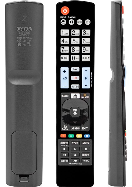 KL LG AKB74455403 SMART - MY APPS TUŞLU LCD*LED TV KUMANDA fiyatları