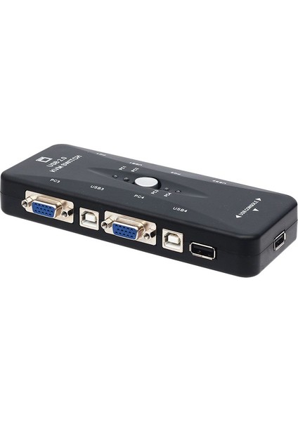 PM-15166 4 Port USB Manuel Butonlu Kvm Swıtch