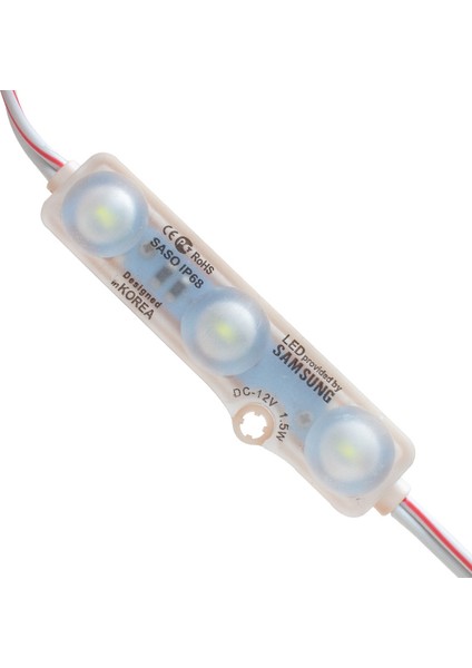 Modül LED 12V 1.5W 5730 Smd Mat Kapak Tp:68