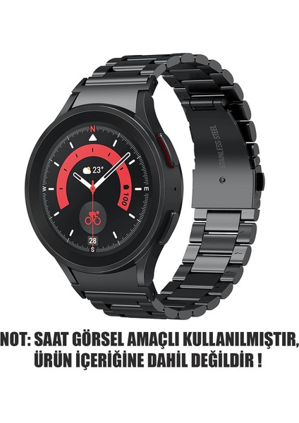 Samsung Galaxy Watch 5 40MM Solid Steel Kordon Siyah fiyatları