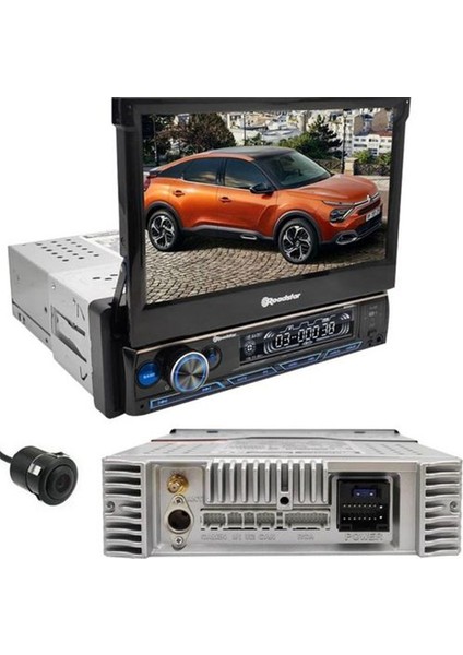 RD-6200 7 INDASH NAVİGASYONLU ANDROID T3 MULTİMEDYA OTO TEYP