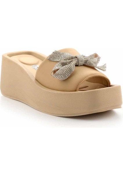 Bej Kumaş Kadın Terlik K04140230004 modelleri