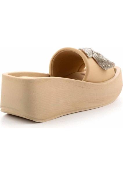 Bej Kumaş Kadın Terlik K04140230004 fırsatları