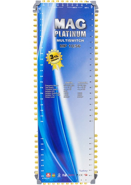 10*56 KASKATLI UYDU SANTRALİ MAG PLATINUM fiyatları