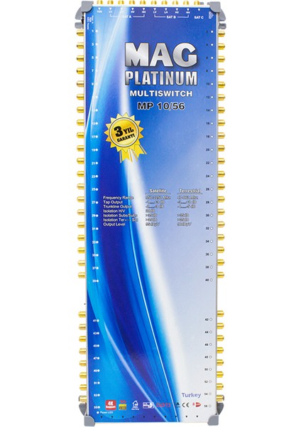 10*56 SONLU UYDU SANTRALİ MAG PLATINUM