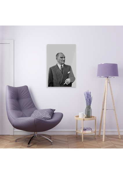 Atatürk Model 1 Cam Tablo Duvar Dekoru modelleri