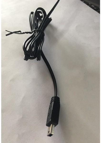 Yerli Üretim 1.2 Metre 18/0.10BS*2F Mini USB Yedek Adaptör Kablosu