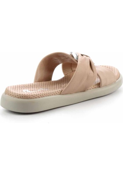 Bej Leather Kadın Terlik K04808090403 modelleri