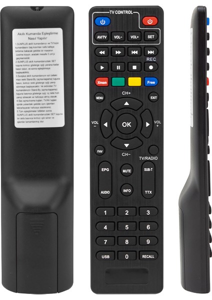 Kr Sungate Sunplus Astra Falcon Full Hd Uydu Kumandası fiyatları