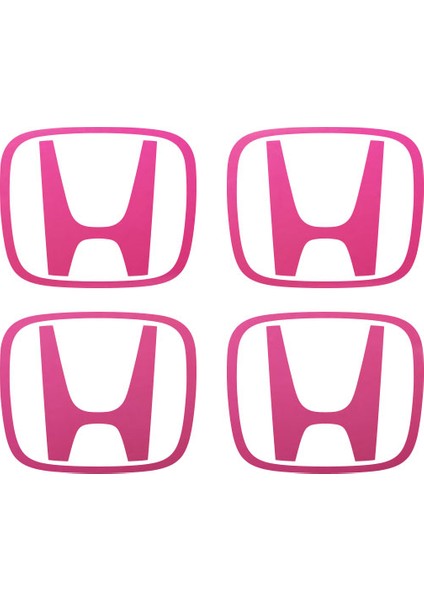 Honda Accord Civic Element Crv Crz Jdm Için Jant Logosu Sticker Set (Logo :2 Inch (5cm) / Jant Kapak Çapı: 2.25 Inch) (Açıklamayı Okuyunuz)