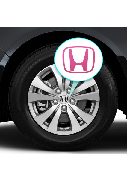 Honda Accord Civic Element Crv Crz Jdm Için Jant Logosu Sticker Set (Logo :2 Inch (5cm) / Jant Kapak Çapı: 2.25 Inch) (Açıklamayı Okuyunuz) indirimleri
