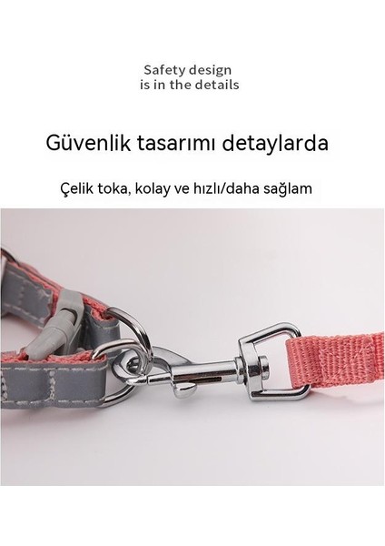 Orta Ila Büyük Köpek Süet Yansıtıcı Koşum (Yurt Dışından) modelleri