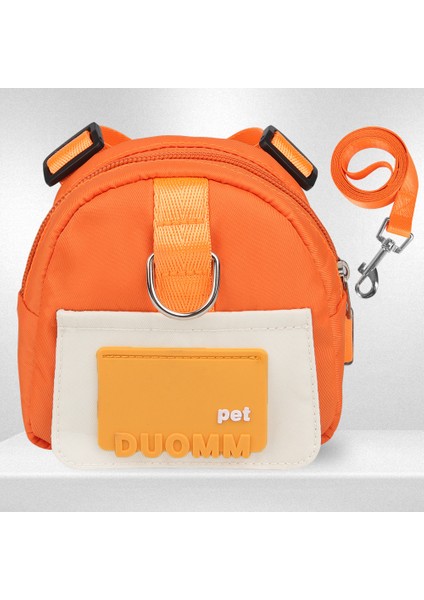 Köpek Karikatür Okul Çantası Açık Seyahat Köpek Kedi Tasma Pet Kendinden Sırt Çantası (Yurt Dışından)