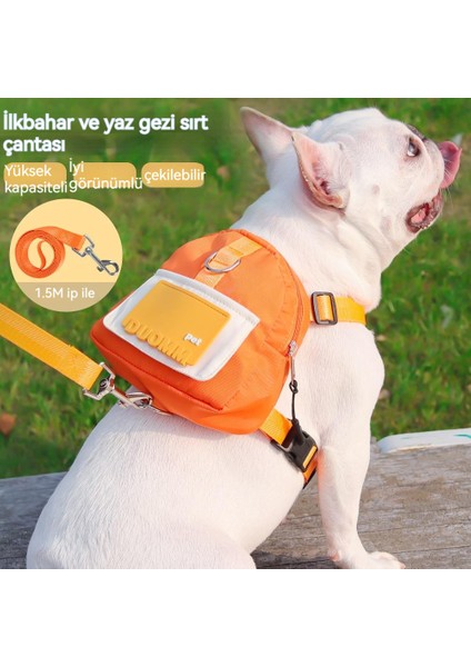 Köpek Karikatür Okul Çantası Açık Seyahat Köpek Kedi Tasma Pet Kendinden Sırt Çantası (Yurt Dışından) fiyatları