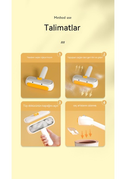 Pet Rulo Tüy Alma Fırçası Koltuk Halı Temizleyici (Yurt Dışından) indirimleri