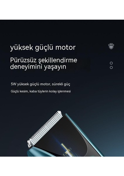 Su Geçirmez Pet Tarak Saç Makas Kedi Köpek Elektrikli Itme Dört Parçalı Set (Yurt Dışından) fırsatları