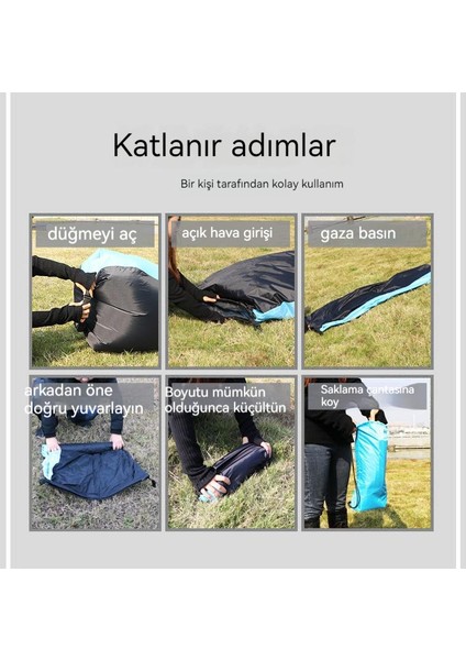 Yastık Şekli Şişme Sofa Açık Çekyat (Yurt Dışından) indirimleri