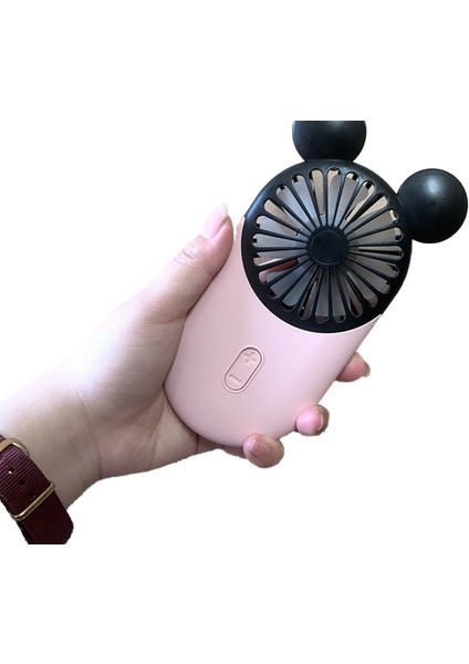 USB El Işıklı Mini Mickey Fanı (Yurt Dışından)